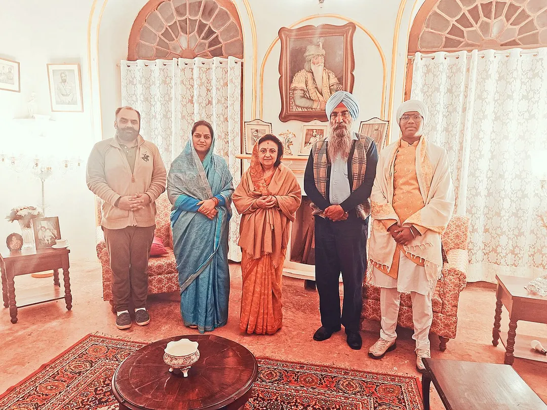 Maharani Uma Singh, Raja BhanuPratap Singh, Rani Preeti Singh ( Royal Family of Nabha State) Bhai Dilawar Singh ( Bagrian Estate ) Shehzada Syed Simar Singh ( Mirpur State )