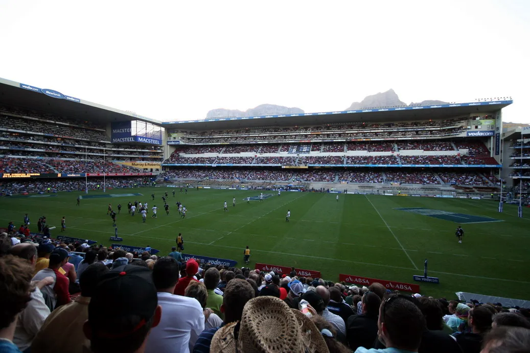 Rugby match at Newlands. Stormers (Super 14).