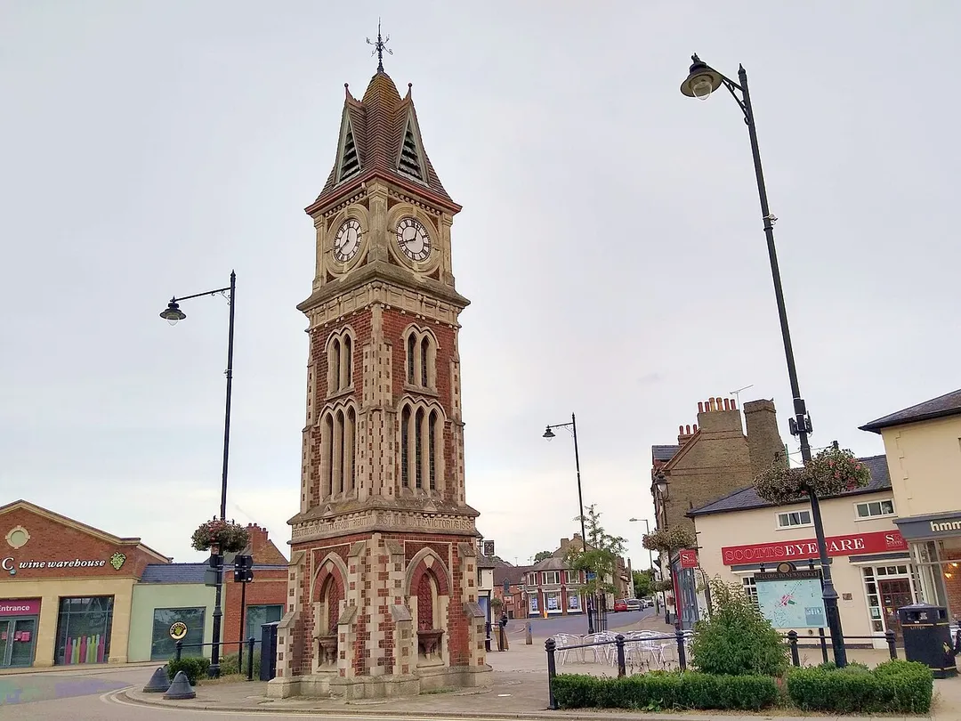 Newmarket Clock Tower in July 2019.