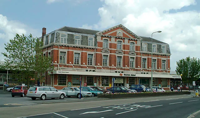 Newton Abbot railway station, Devon, England.