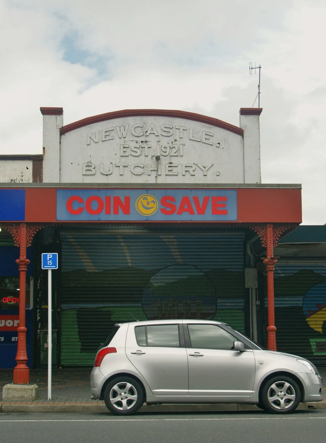 Newcastle Butchery building, Ngaruawahia, New Zealand