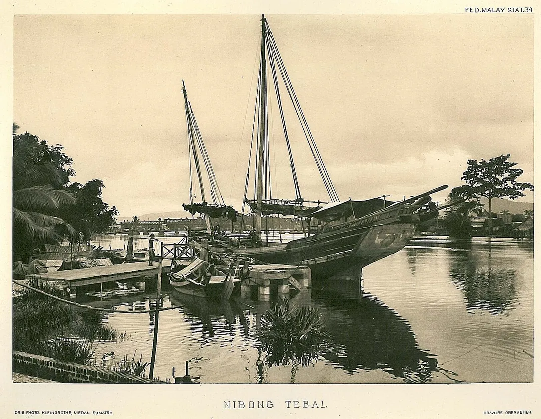Historical Picture of Nibong Tebal, Penang, Malaysia