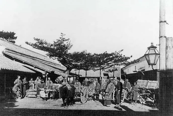 Niihama Kuchiya in Niihama, Ehime pref., Japan.