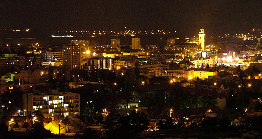Nitra night view