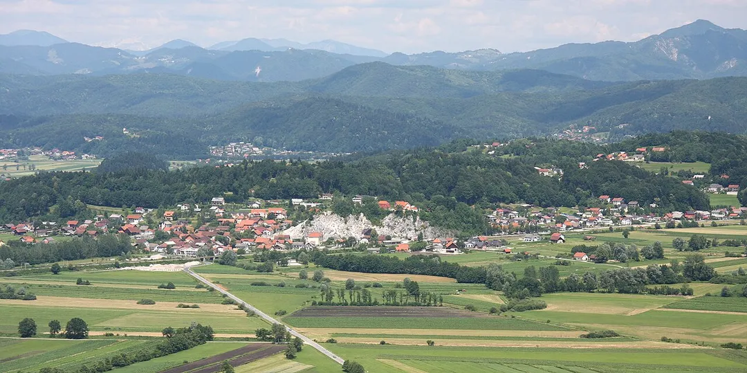 Notranje Gorice, a town in Brezovica municipality, Slovenia