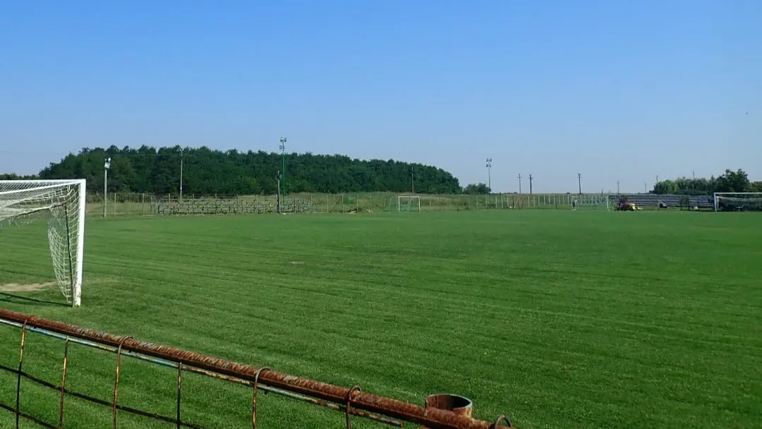 Comunal Stadium (Peciu Nou) in 2023.