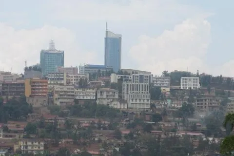 Une vue de la ville de Kigali (septembre 2011)