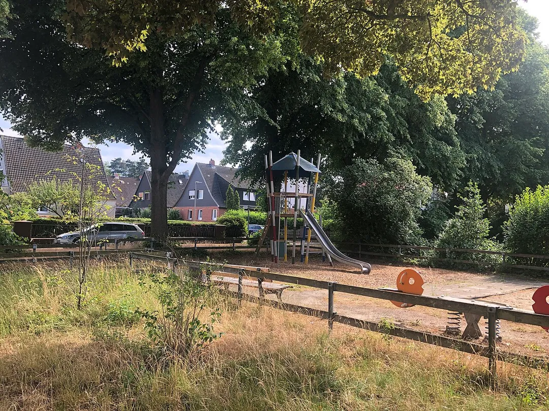 Grünlinde playground in Hannover-Oberricklingen, Germany