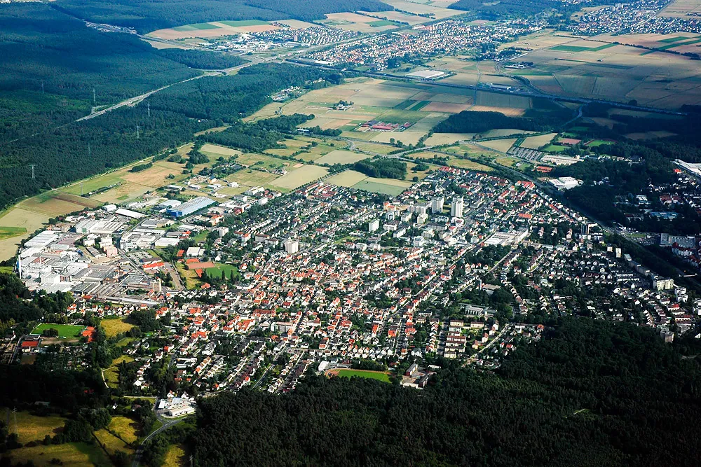 Obertshausen from air