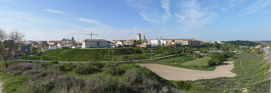 Vista de Ocaña desde el norte.