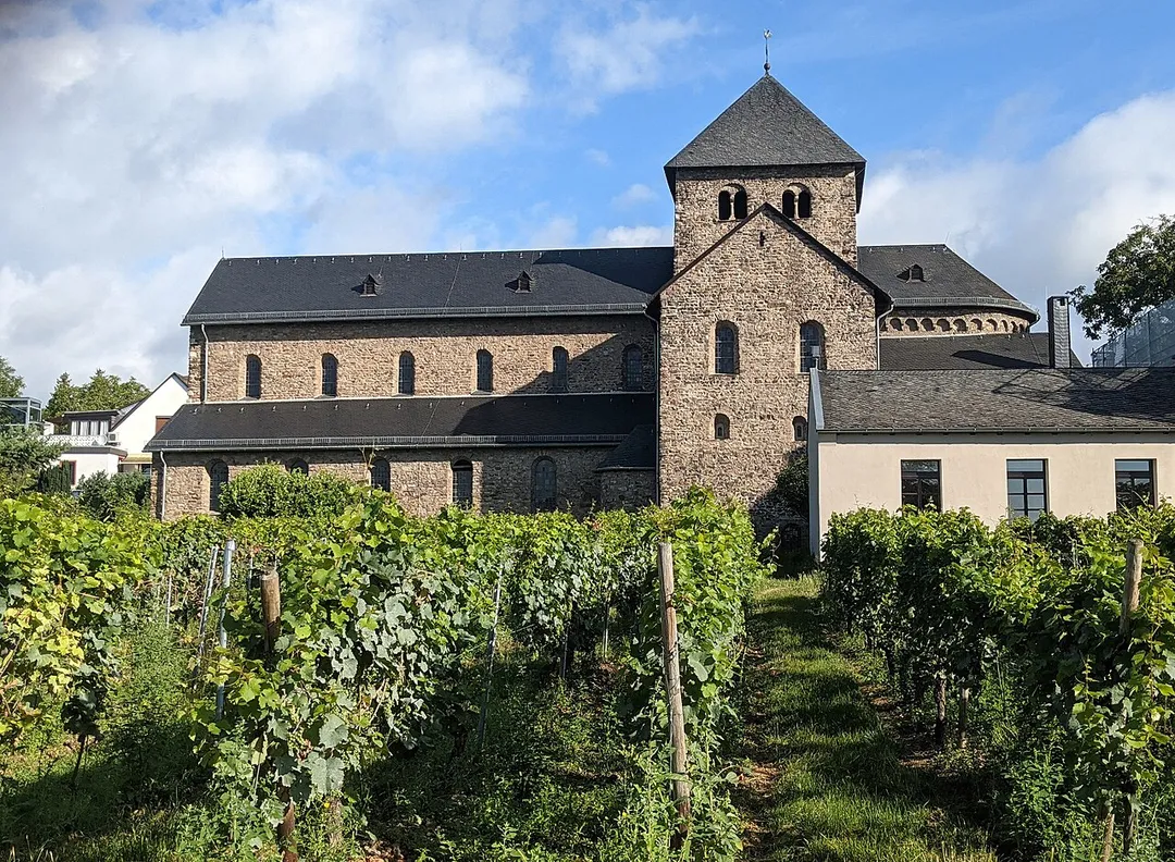 Basilica of St. Aegidius at Oestrich-Winkel, district Mittelheim