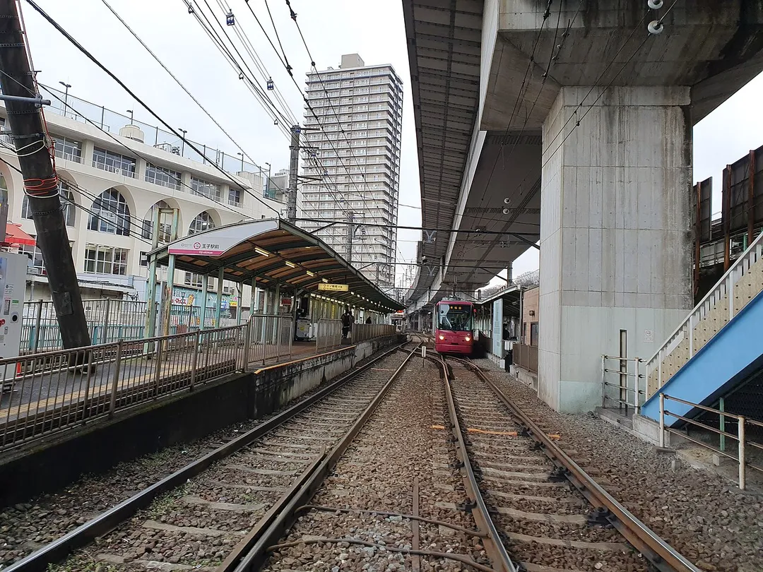 Ōji Station (railway station and metro station, tram station in Kita, Tokyo, Japan)