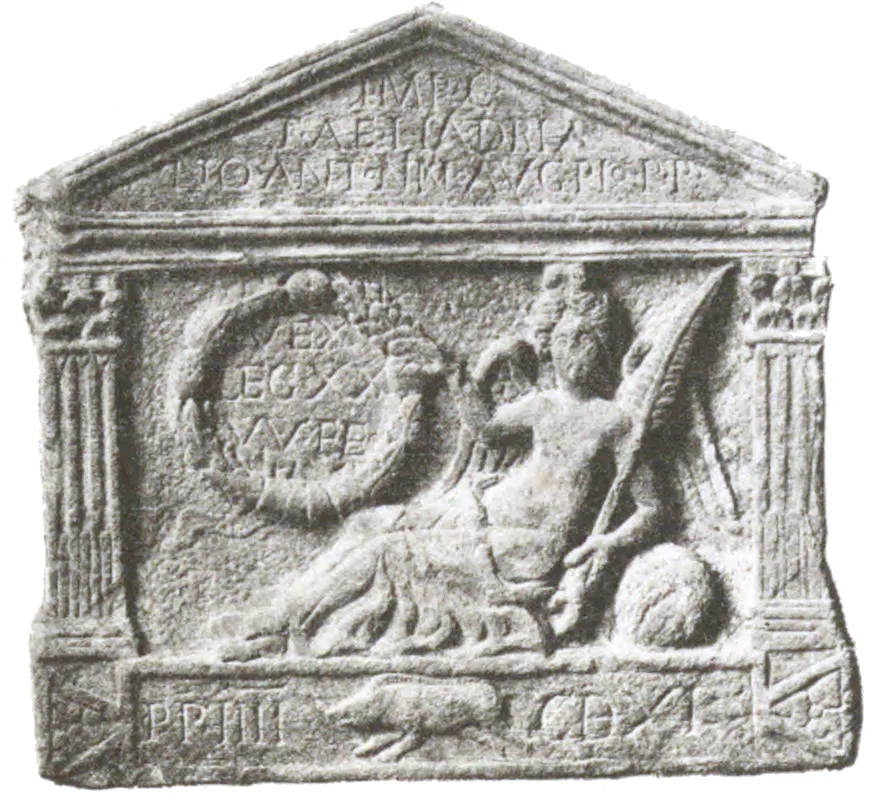 RIB 2208. Distance Slab of the Twentieth Legion