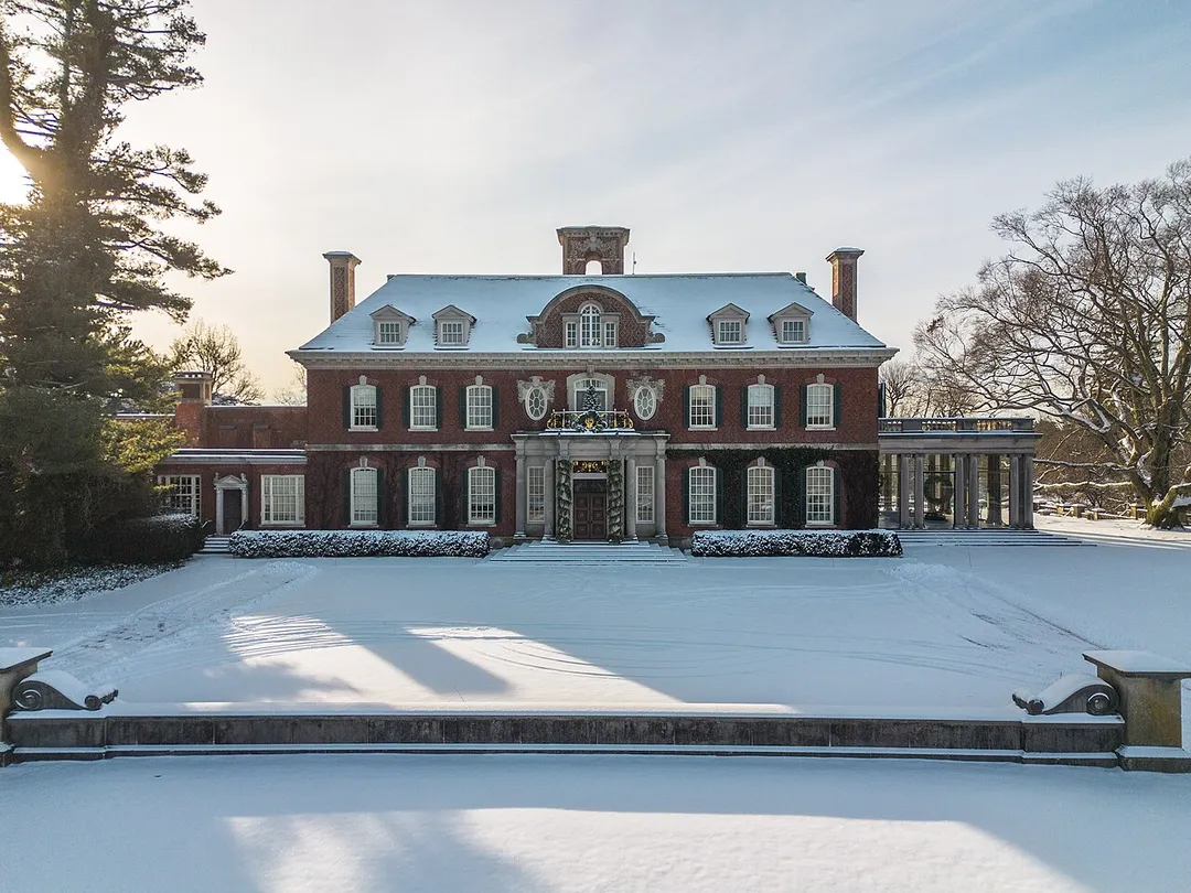 Old Westbury Gardens in winter 2025