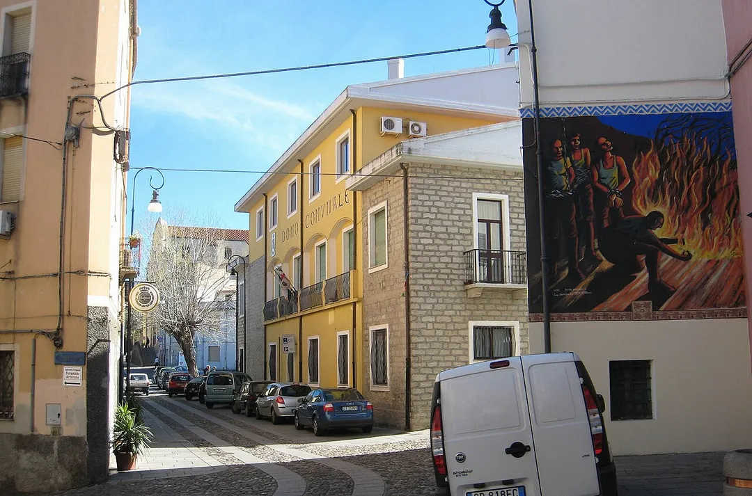 The Domo Comunale in Oliena