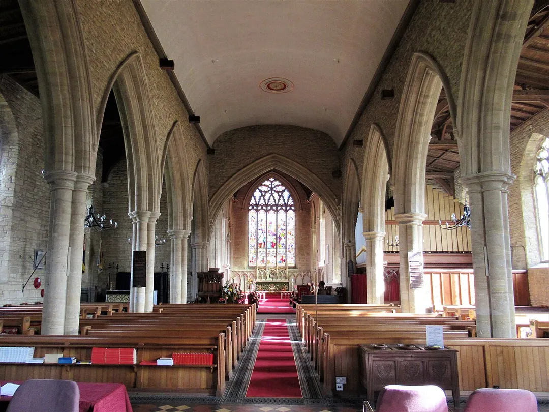 St Peter and St Paul, Olney, the nave