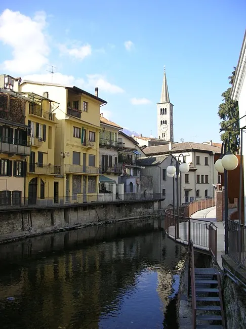 Omegna in Piemonte Italy
picture taken by user:Idéfix march 25, 2006