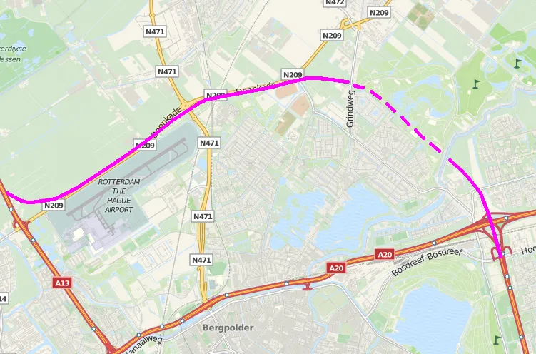 geplande A13-A16