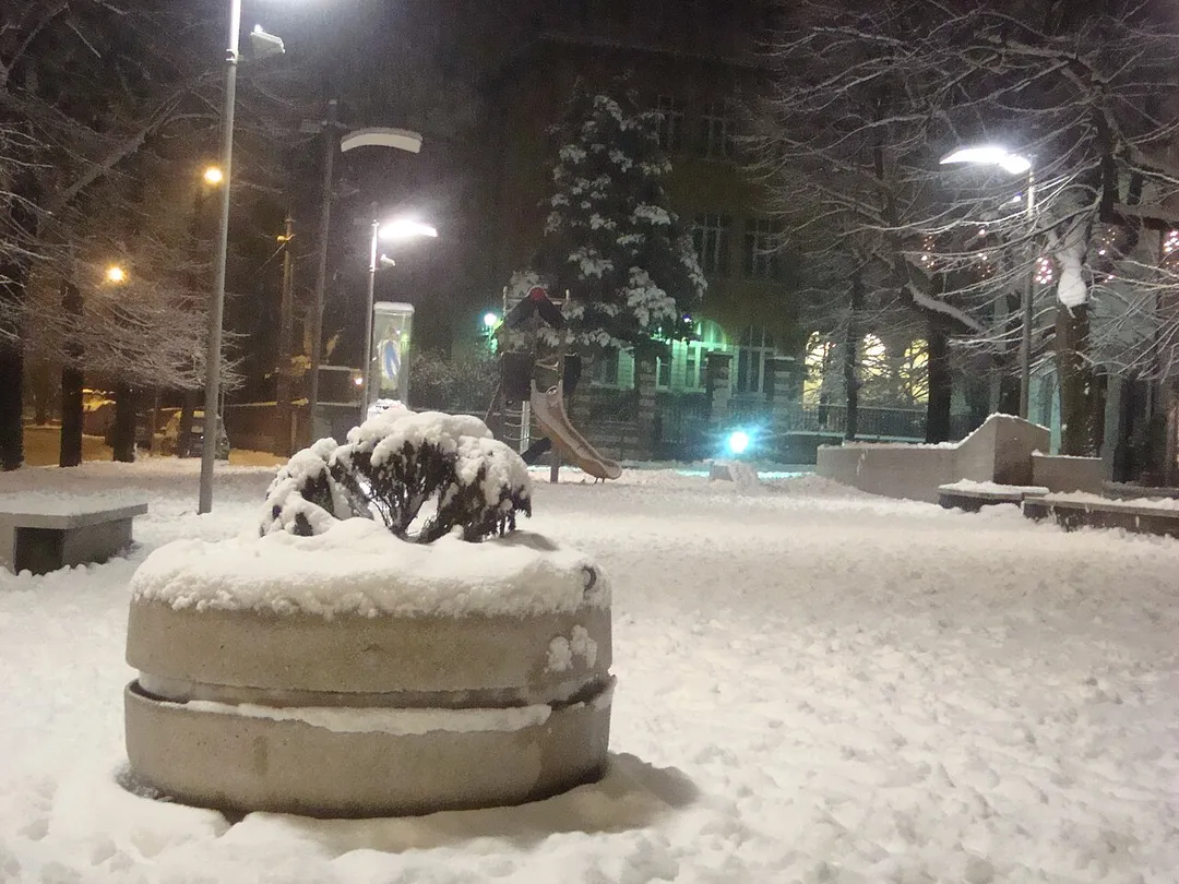 Opicina, neve 11.03.10