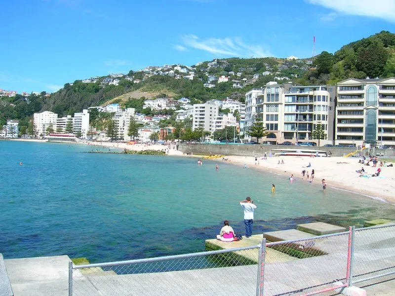 A beautiful Friday on the beachOriental Bay