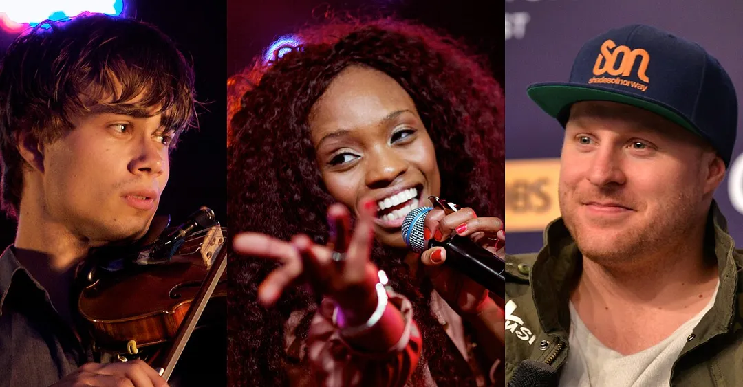 Alexander Rybak (left), Stella Mwangi and Aleksander Walmann are some of the artists in Melodi Grand Prix 2018.