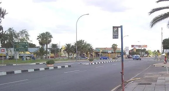 Central business district of w:Otjiwarongo