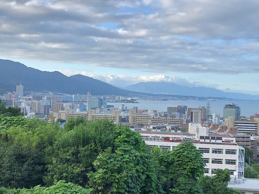 Skyline of Otsu City