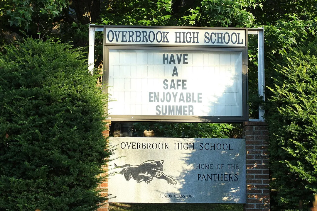 Overbrook High School in Phila
