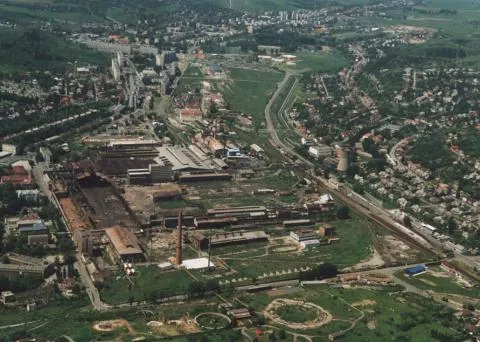 Ózd, Hungary, aerialphotography