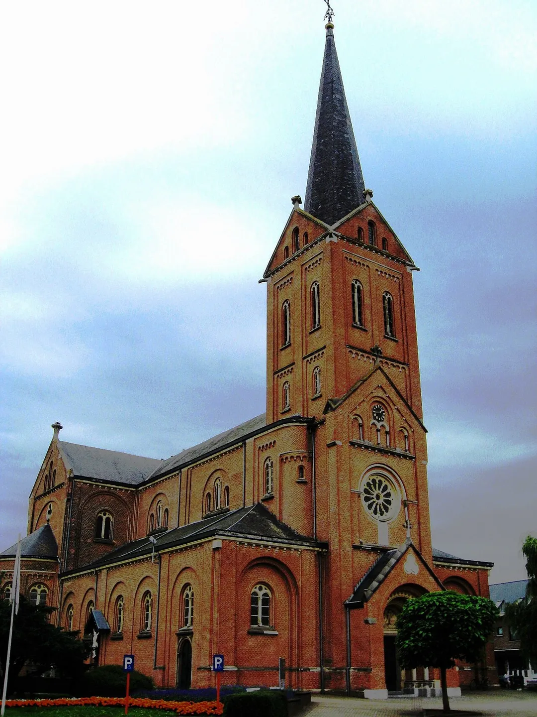 Church of Saint John the Baptist in Paal, Beringen, Limburg, Belgium