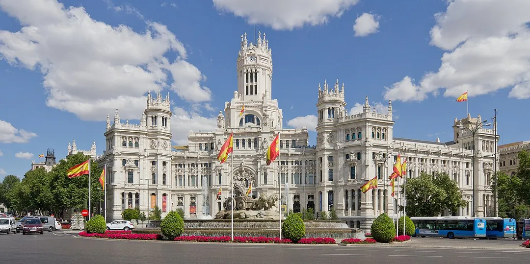 Palace of Communications, Madrid, Spain.