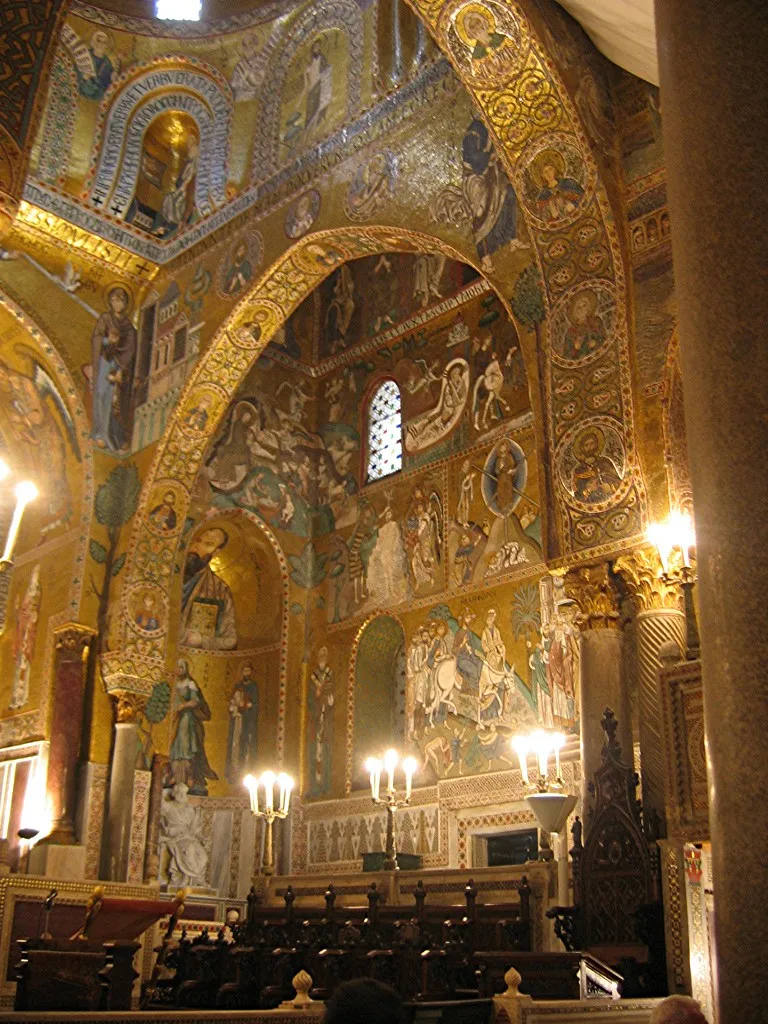 Palatine Chapel, Royal Palace of Palermo, Sicily, Italy