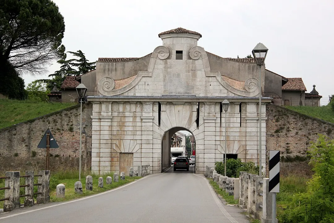Entrance to the city of Palmanova