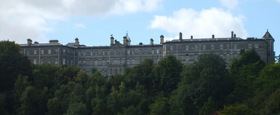 Stewarts Hospital main building from Mill Lane in Palmerstown