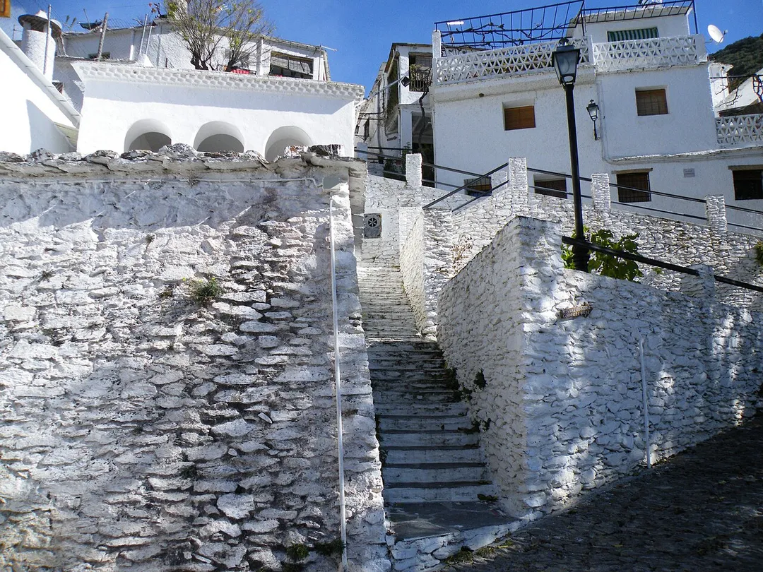 White washed village, Pampaneira, Spain.
