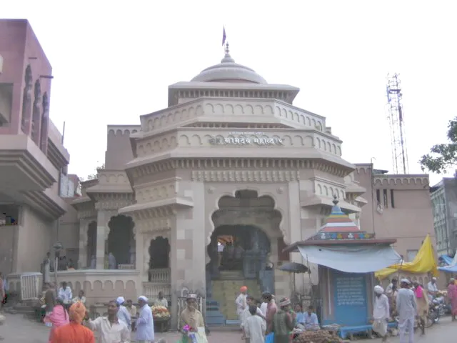 The main gate of Pandharpur temple