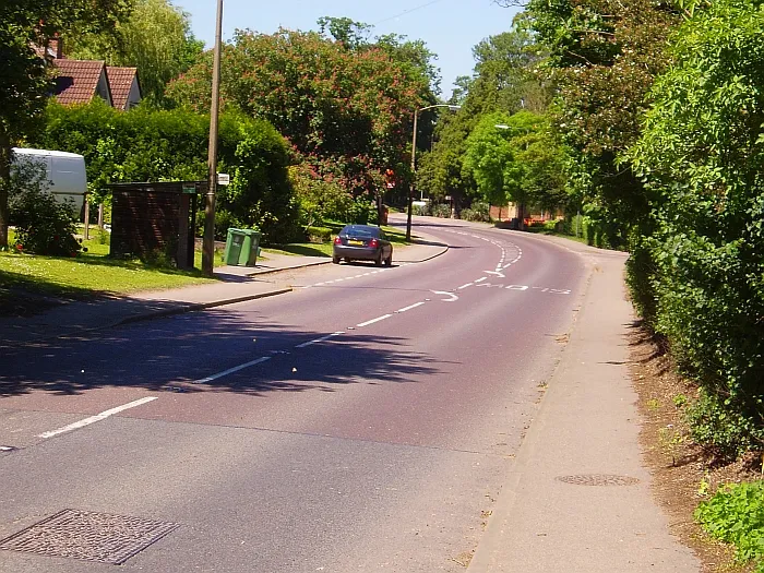 Street in Papworth Everard.