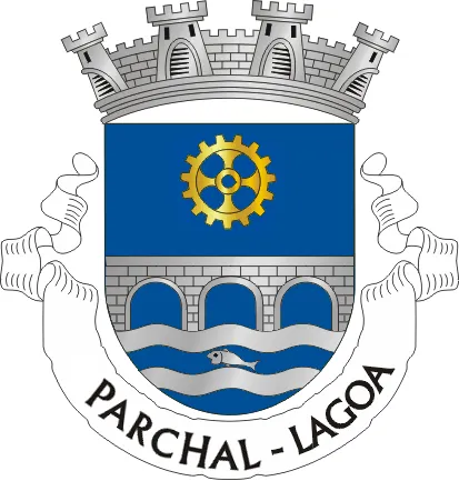 Crest of Parchal parish, Lagoa municipality (Portugal)