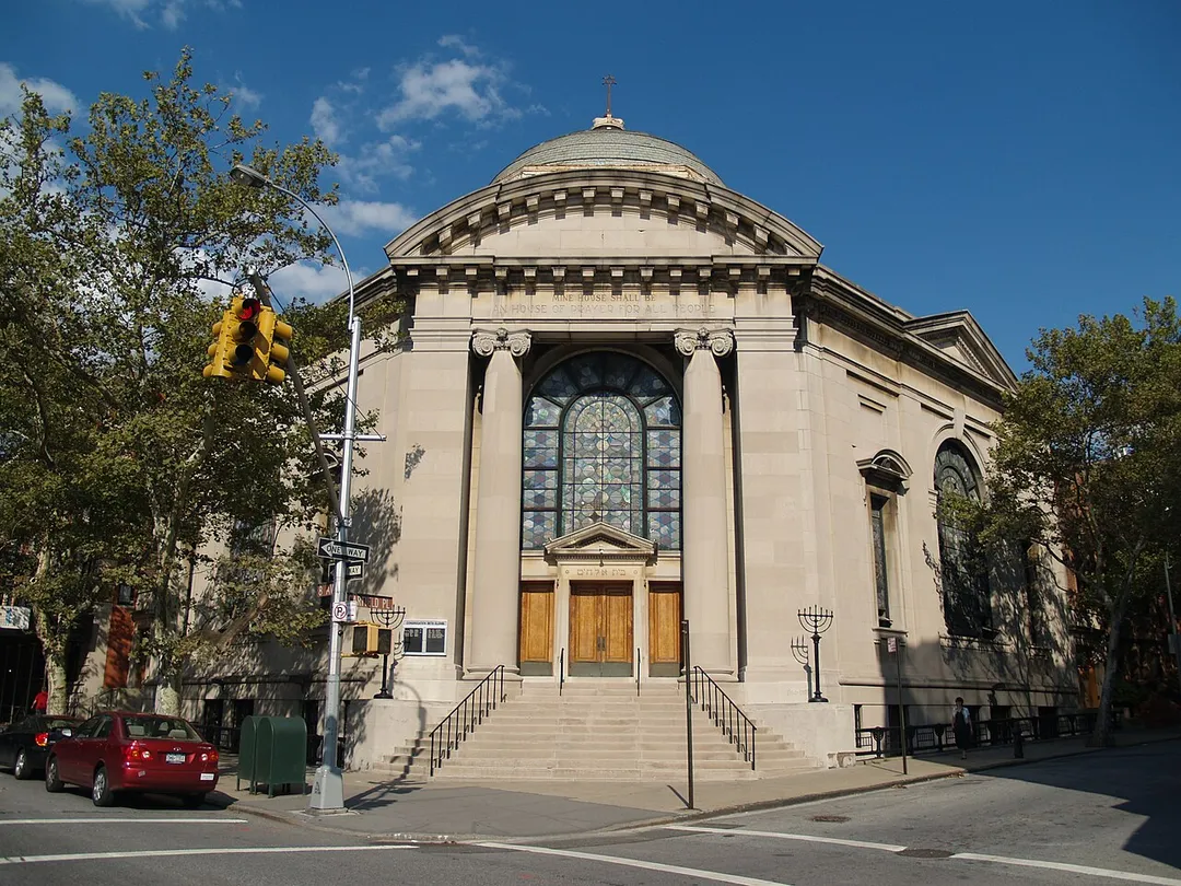 Congregation Beth Elohim in Park Slope, Brooklyn, New York.