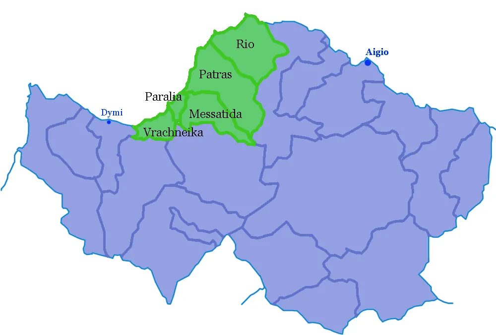 Author: user:Energon
Source: personal map based on data from the ministry of internal affairs of Greece.