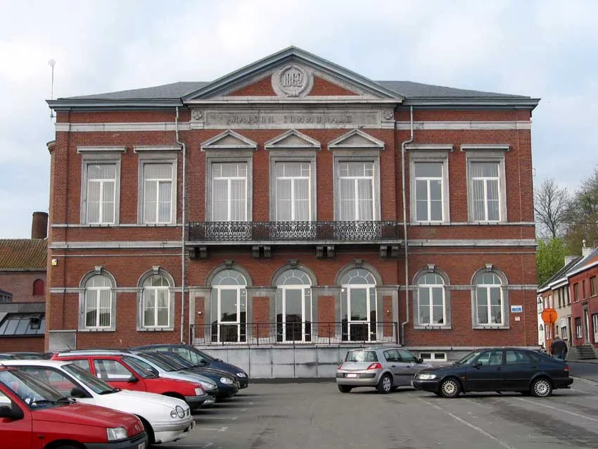 Town hall of Wasmes (1862), nowadays town hall of Colfontaine