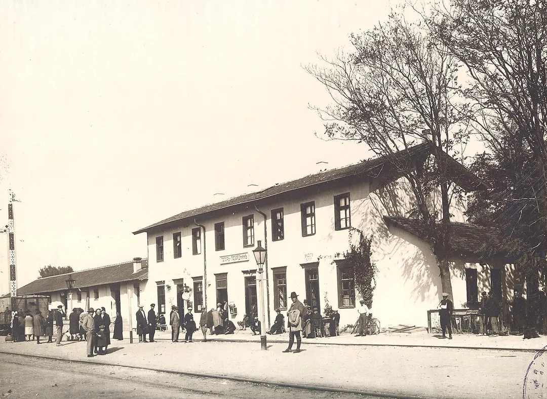 Pazardzhik Railway Station, Bulgaria, 1928