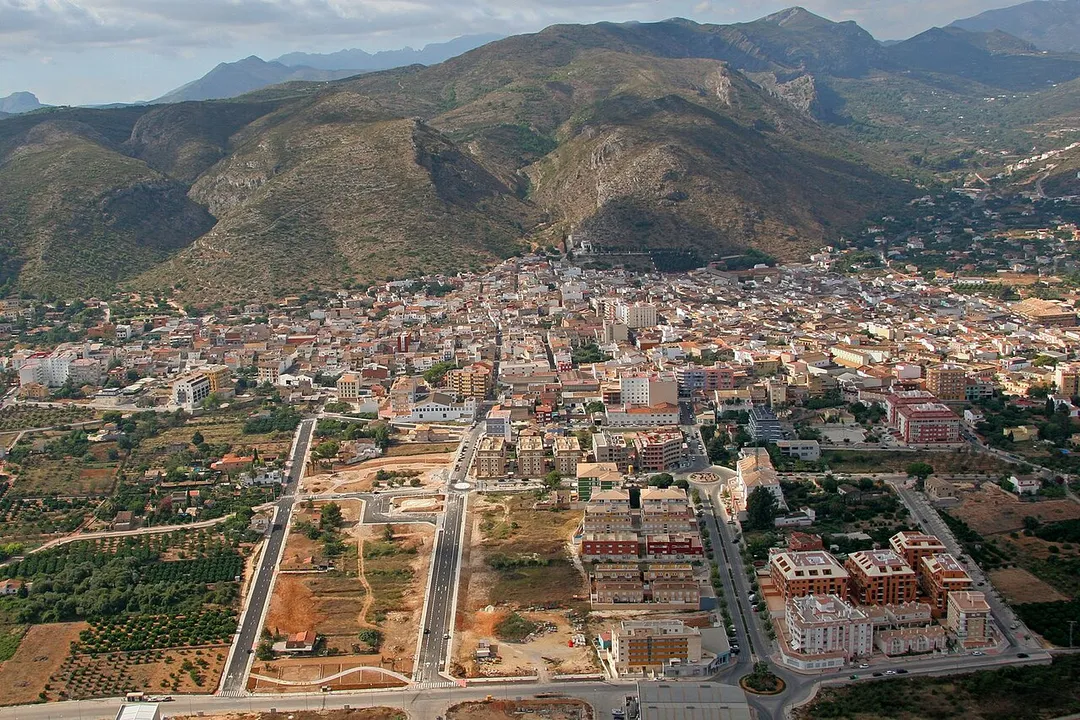 Pedreguer vista aerea