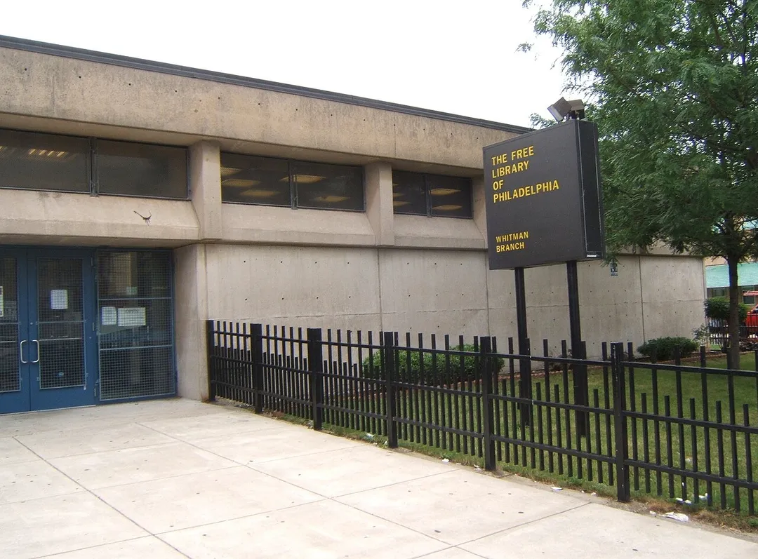 Free Library of Philadelphia - Whitman Branch
200 Snyder Avenue
Philadelphia PA 19148

Opened January 24, 1977.