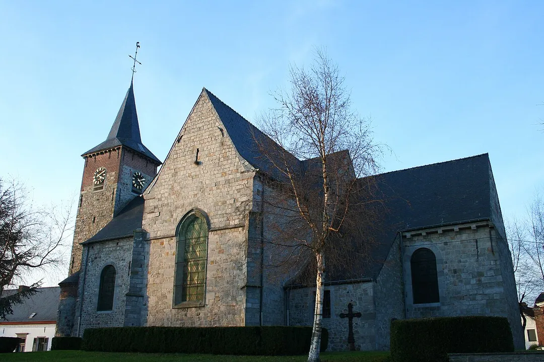 Péronnes-lez-Binche (Belgique), l'église Notre-Dame (XI/XVIe siècles).