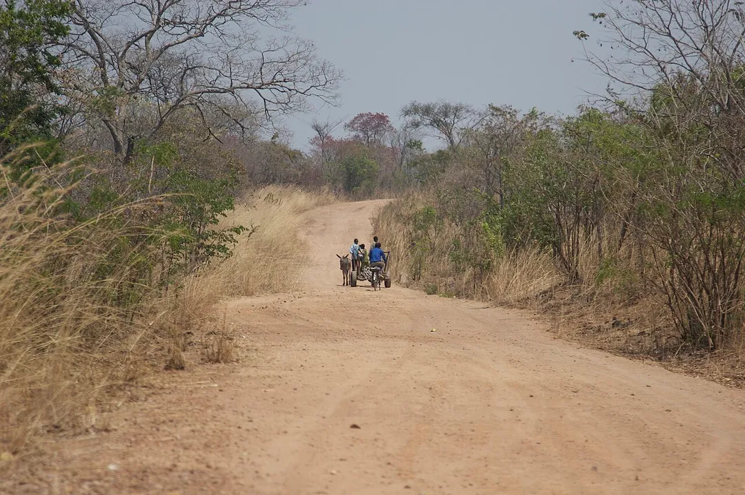 Road from Petauke, Zambia