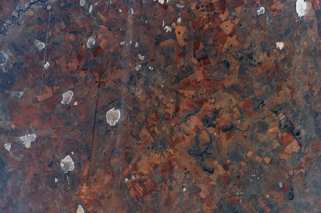 View of South Africa taken during ISS Expedition 15.