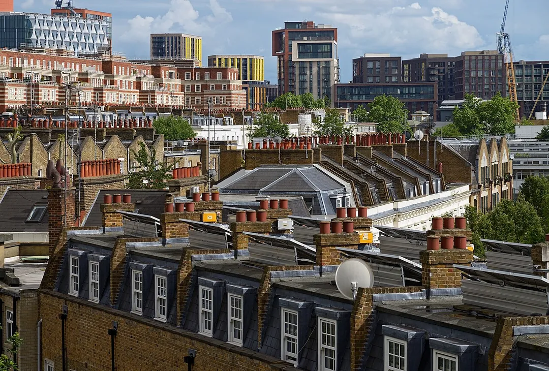 The Roofs of Pimlico. London