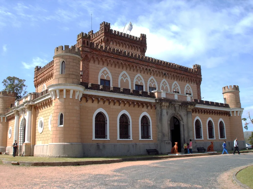 Piria's Castle in the city of Piriápolis, Maldonado Department, Uruguay