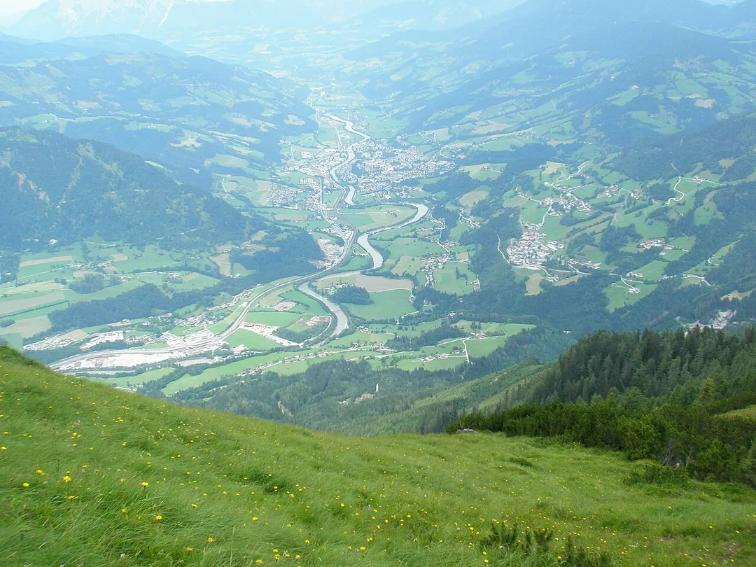 Sankt Johann im Pongau von oben